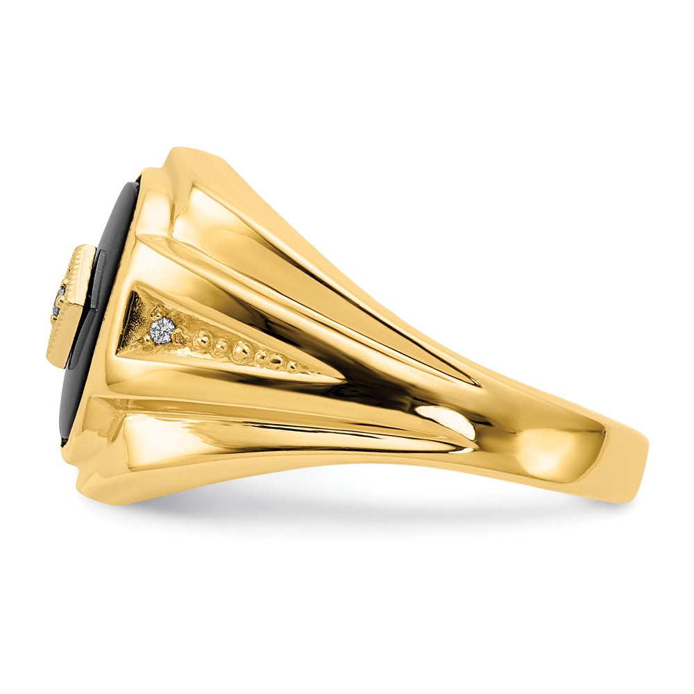 14k VS Diamond men's ring
