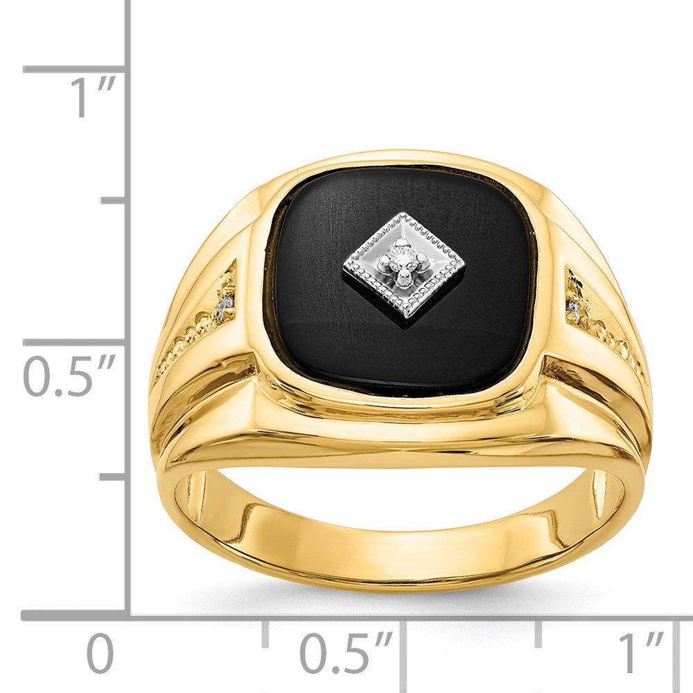 14k VS Diamond men's ring