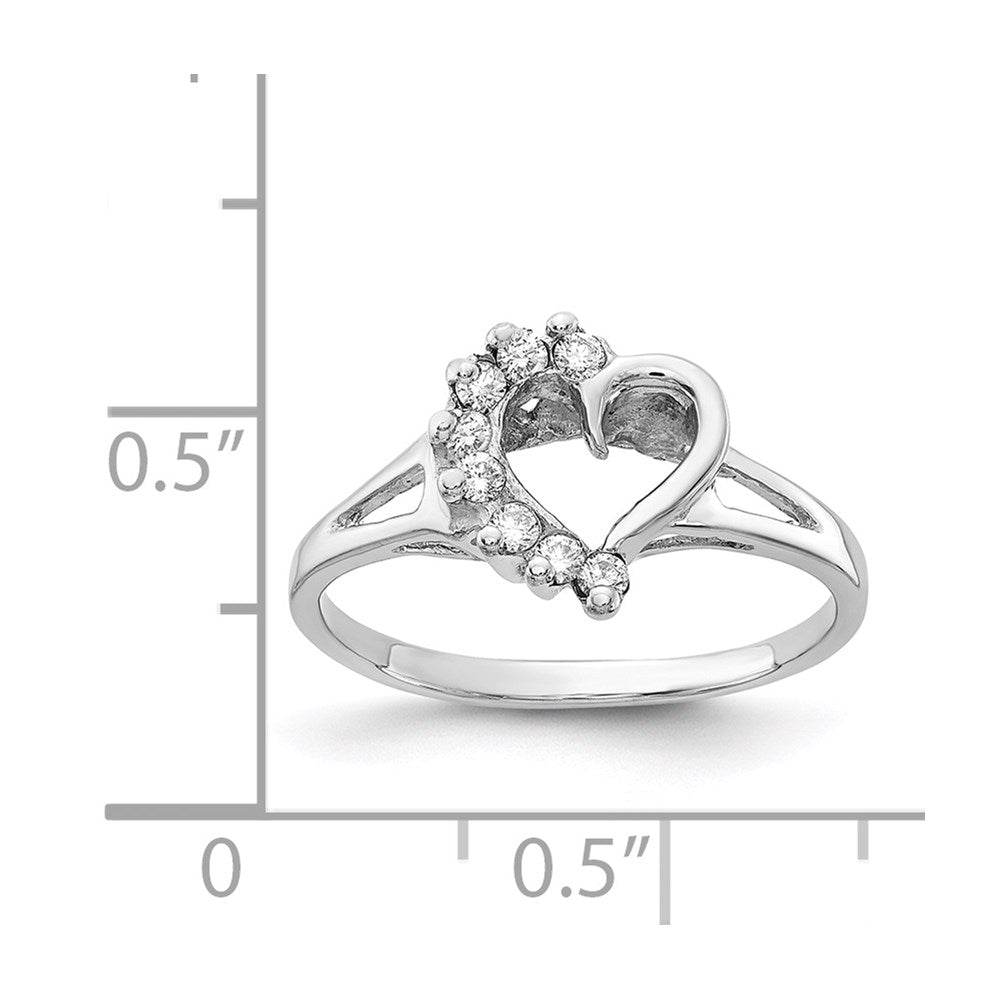 14k White Gold A Diamond ring