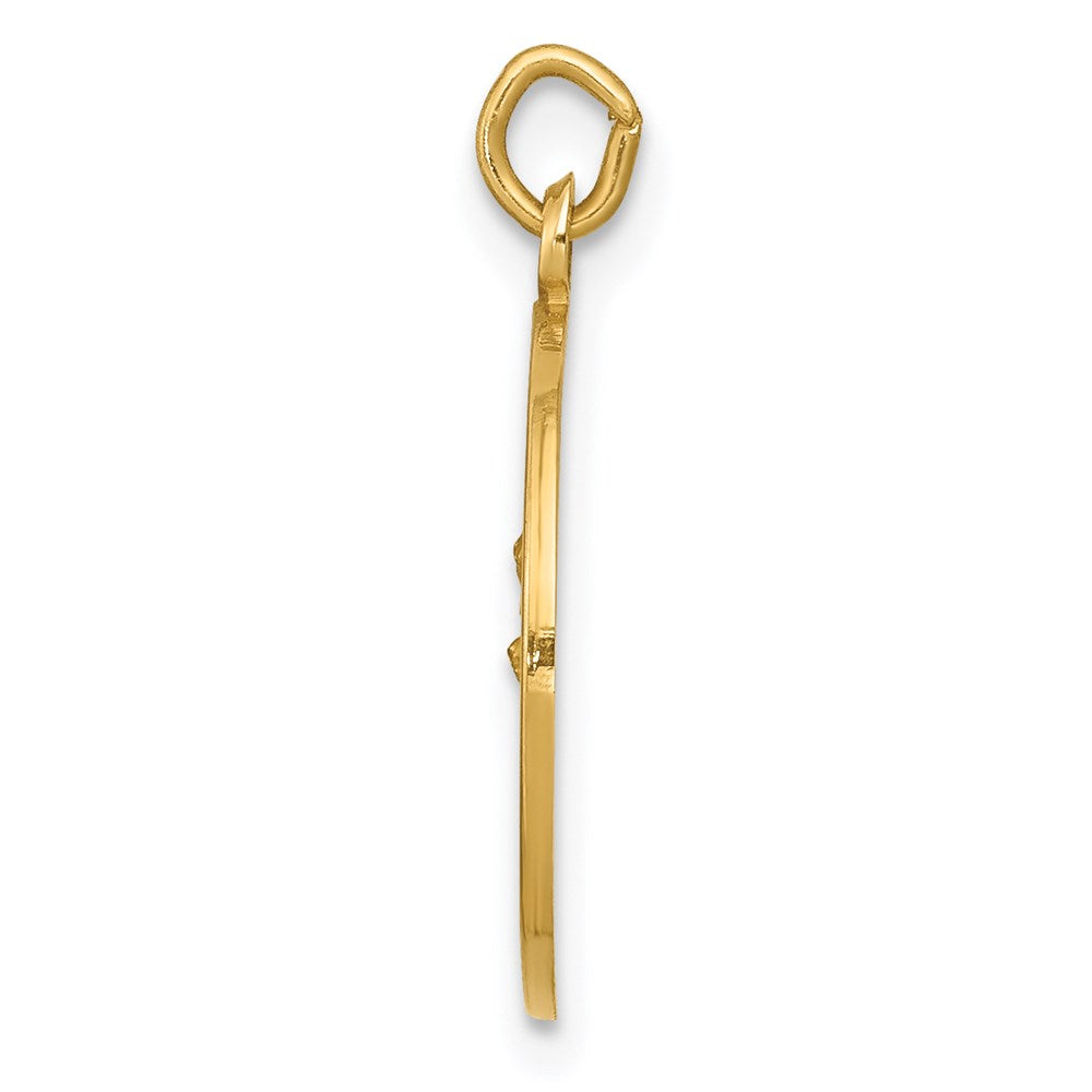14k Our of Perpetual Help Medal Charm
