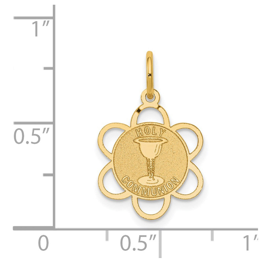 14k Holy Communion Charm