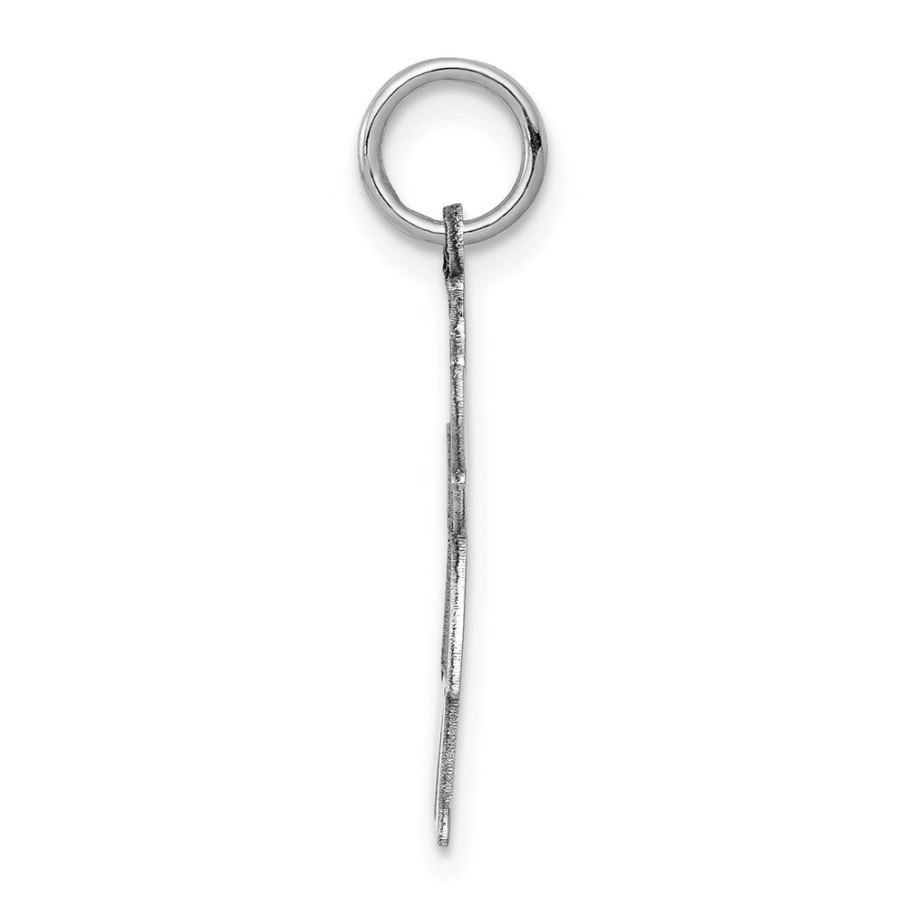 14k White Gold Charm