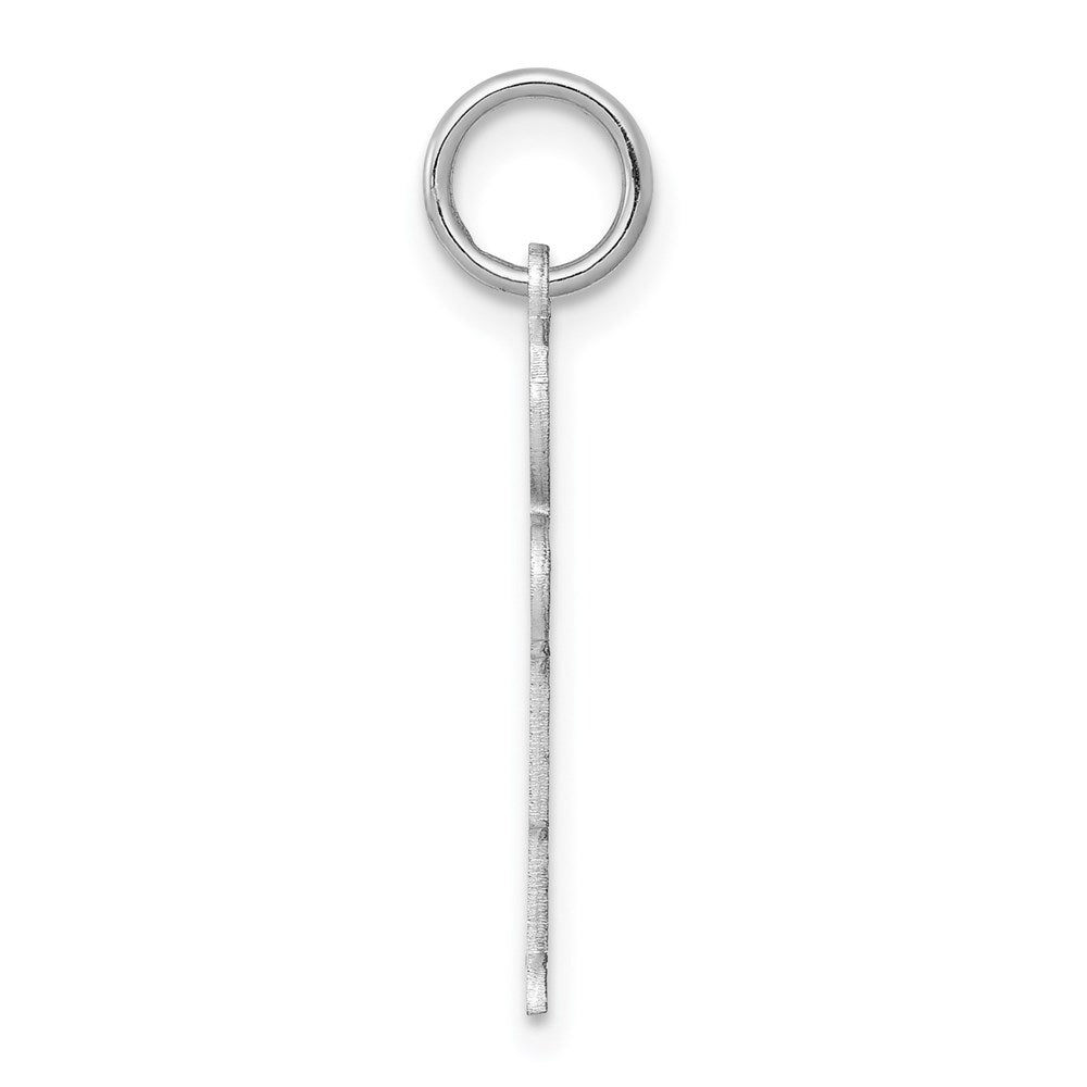 14k White Gold Charm