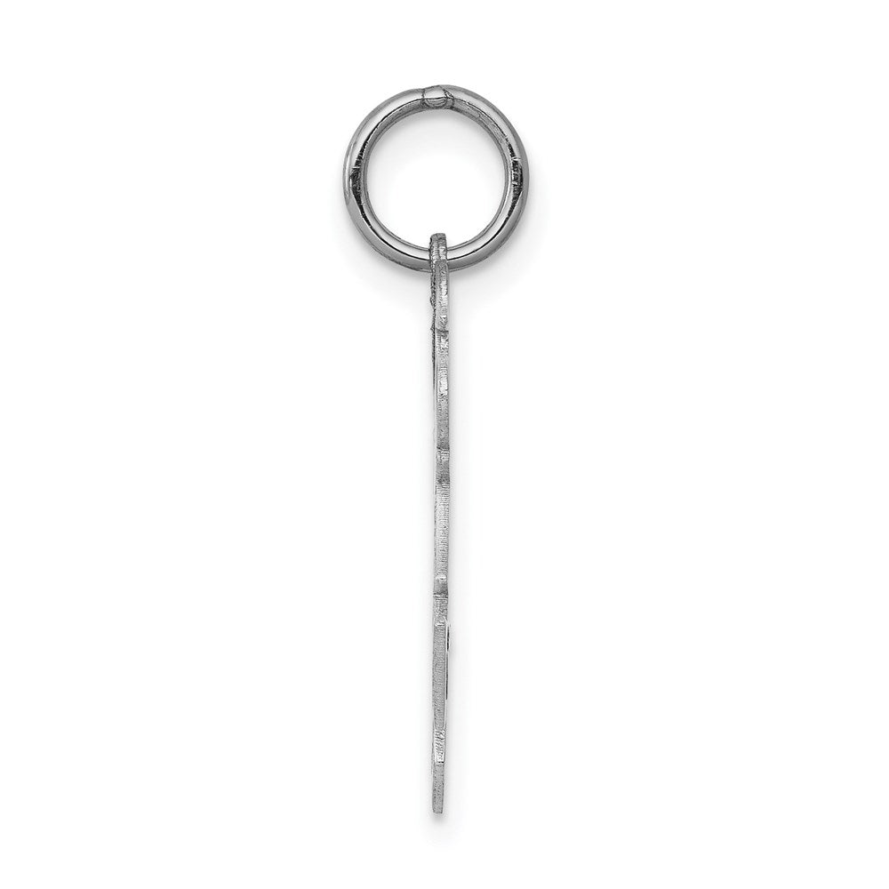 14k White Gold Charm