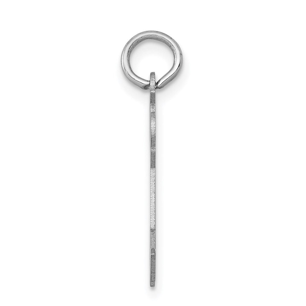 14k White Gold Charm