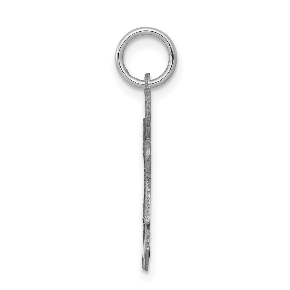 14k White Gold Charm