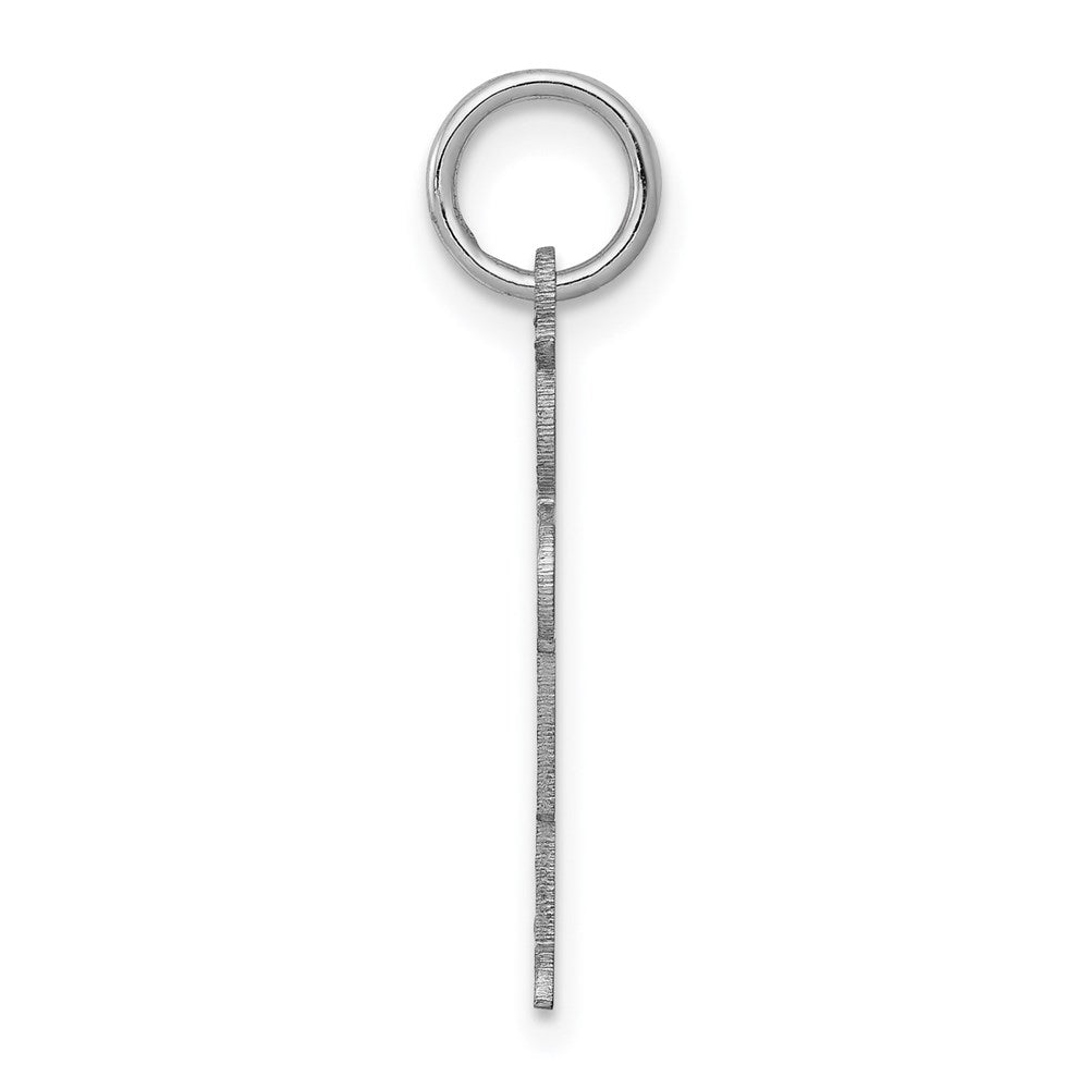 14k White Gold Charm