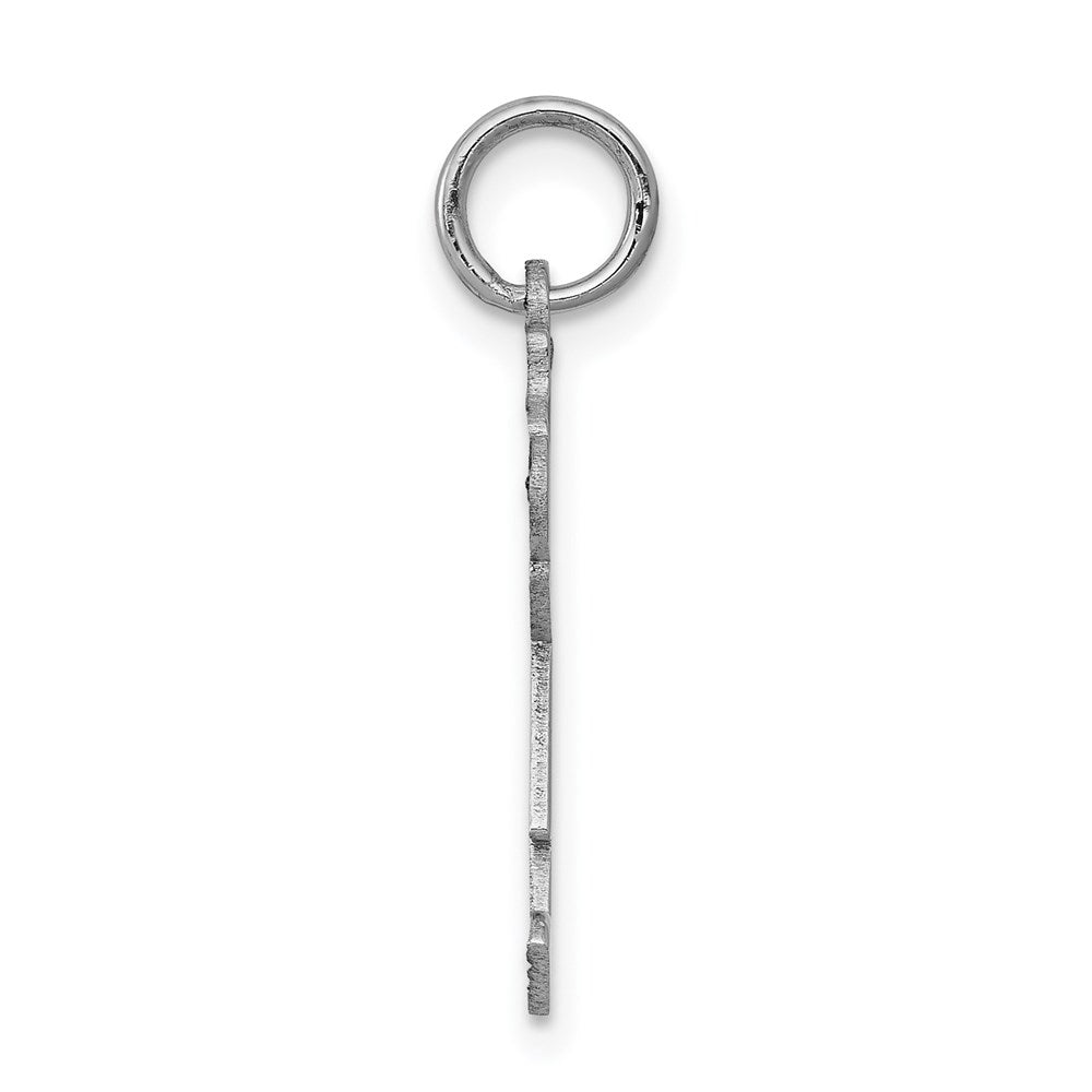 14k White Gold Charm