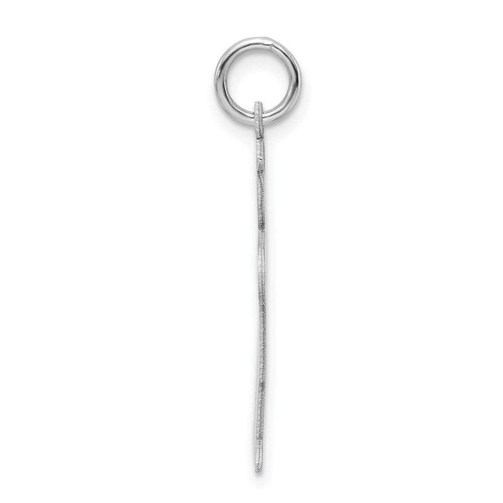 Sterling Silver Rhodium-plated Hugs Charm