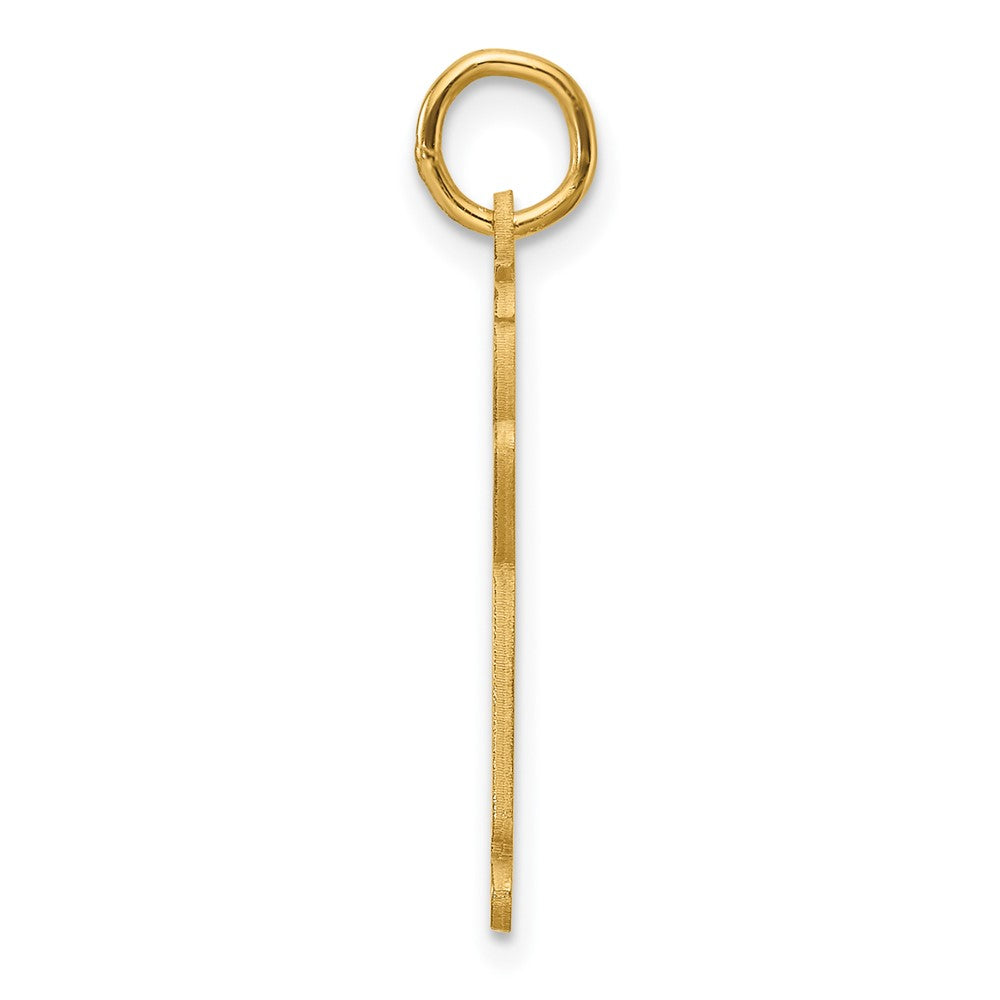 Sterling Silver Gold-plated Class of 2023 Boy Cuddle Charm