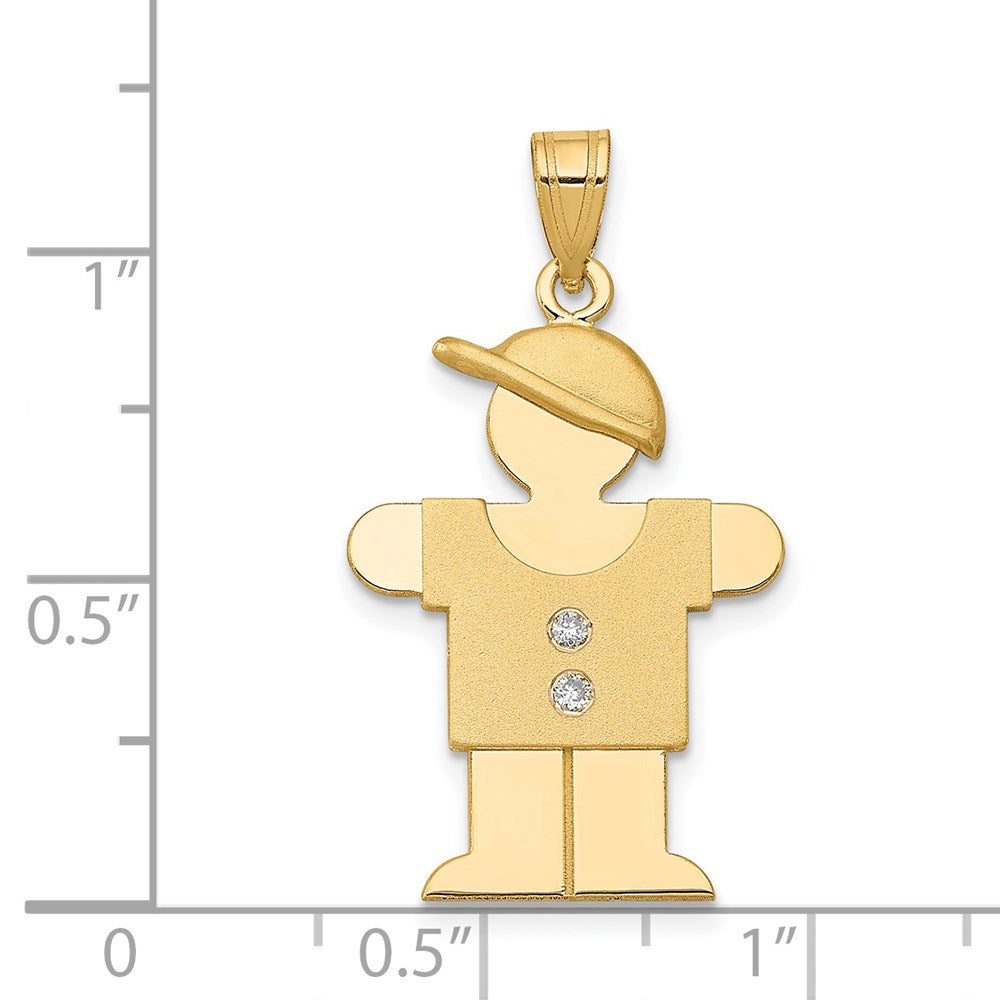 14k VS Diamond Pendant
