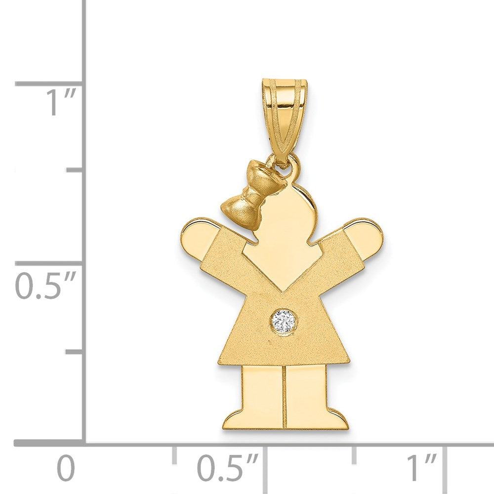 14k A Diamond Pendant