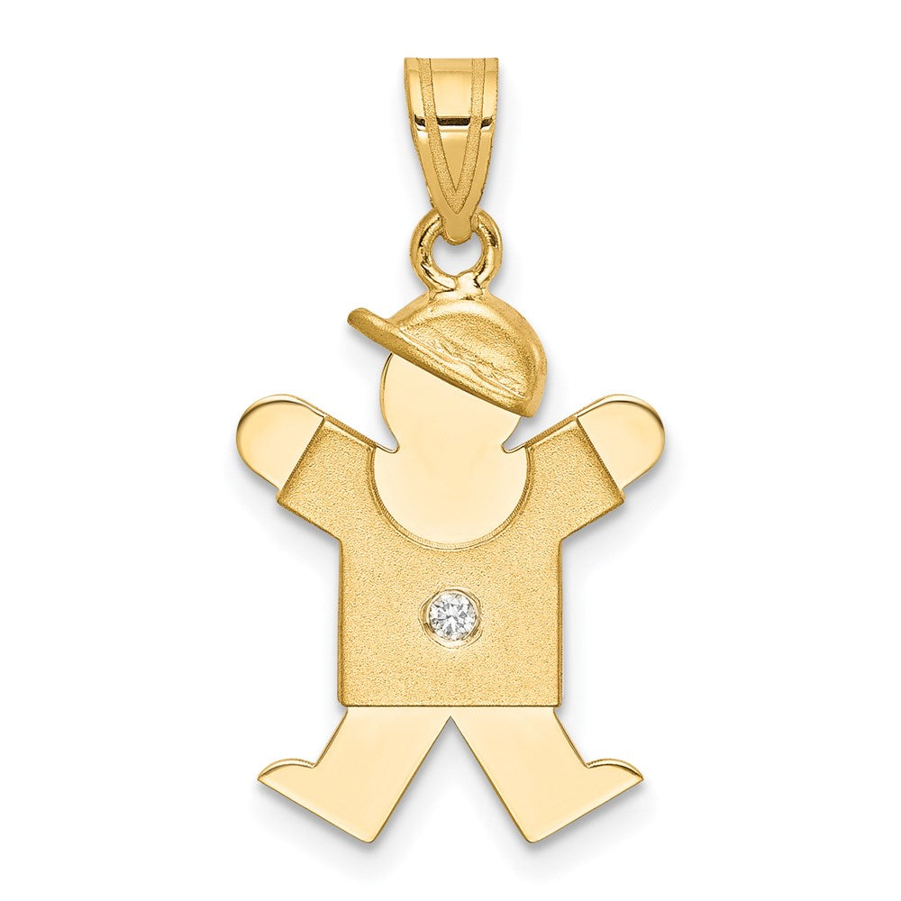 14k A Diamond Pendant