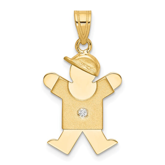14k A Diamond Pendant