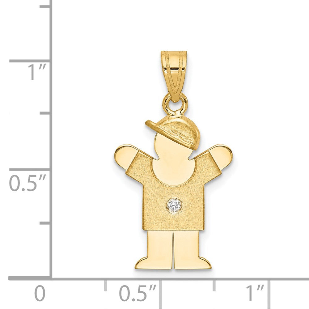 14k VS Diamond Pendant