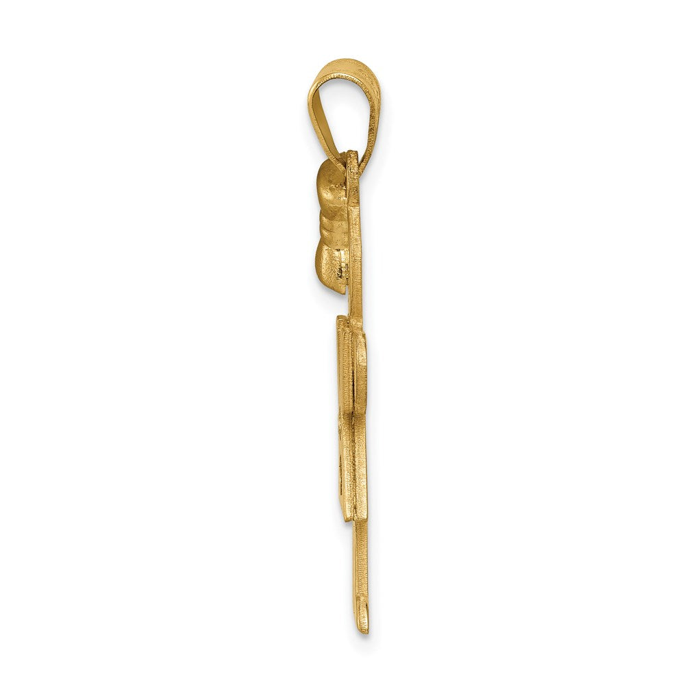14k AA Diamond Pendant