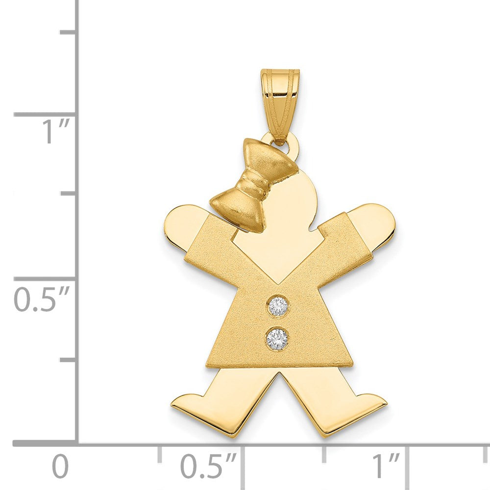 14k A Diamond Pendant
