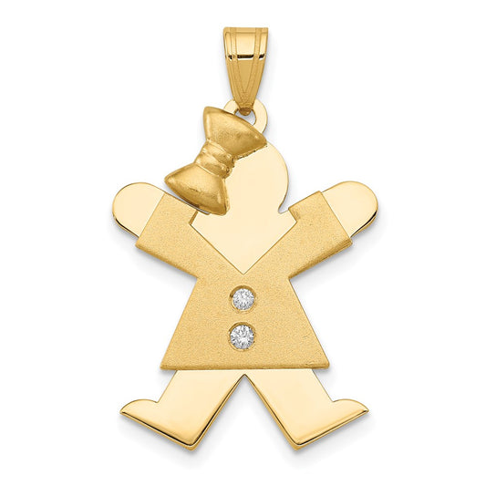 14k A Diamond Pendant