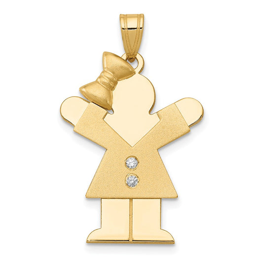 14k A Diamond Pendant