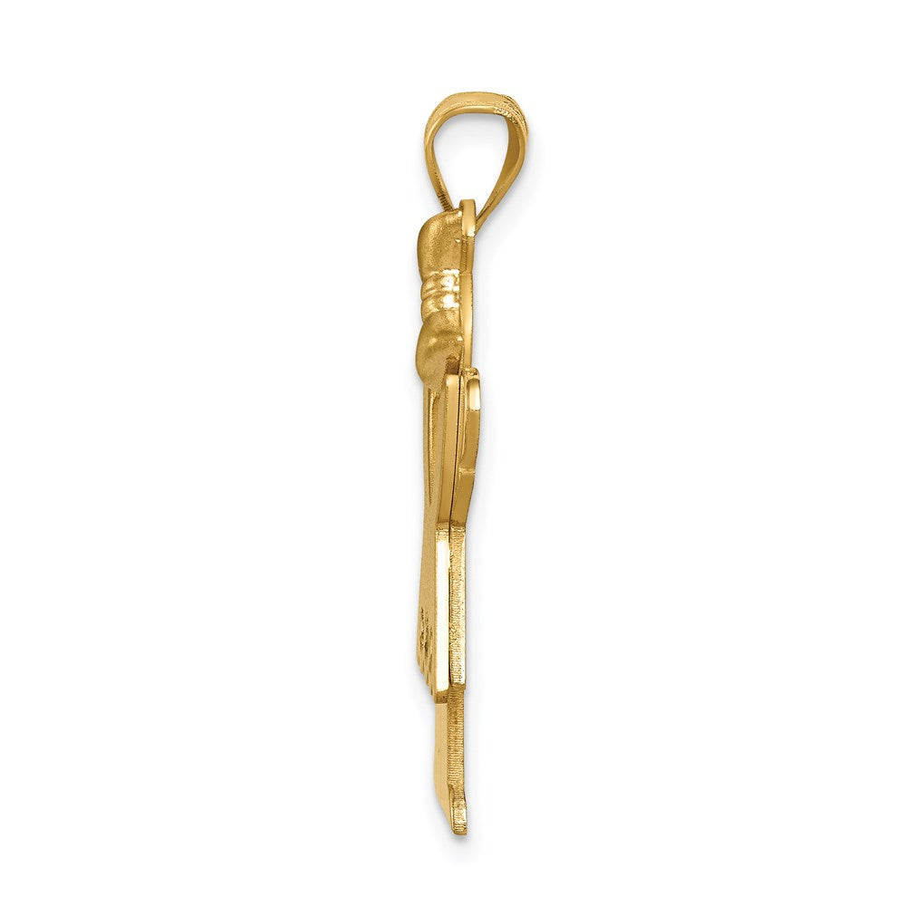 14k A Diamond Pendant