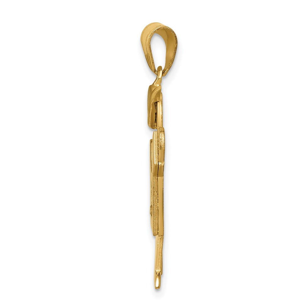 14k A Diamond Pendant