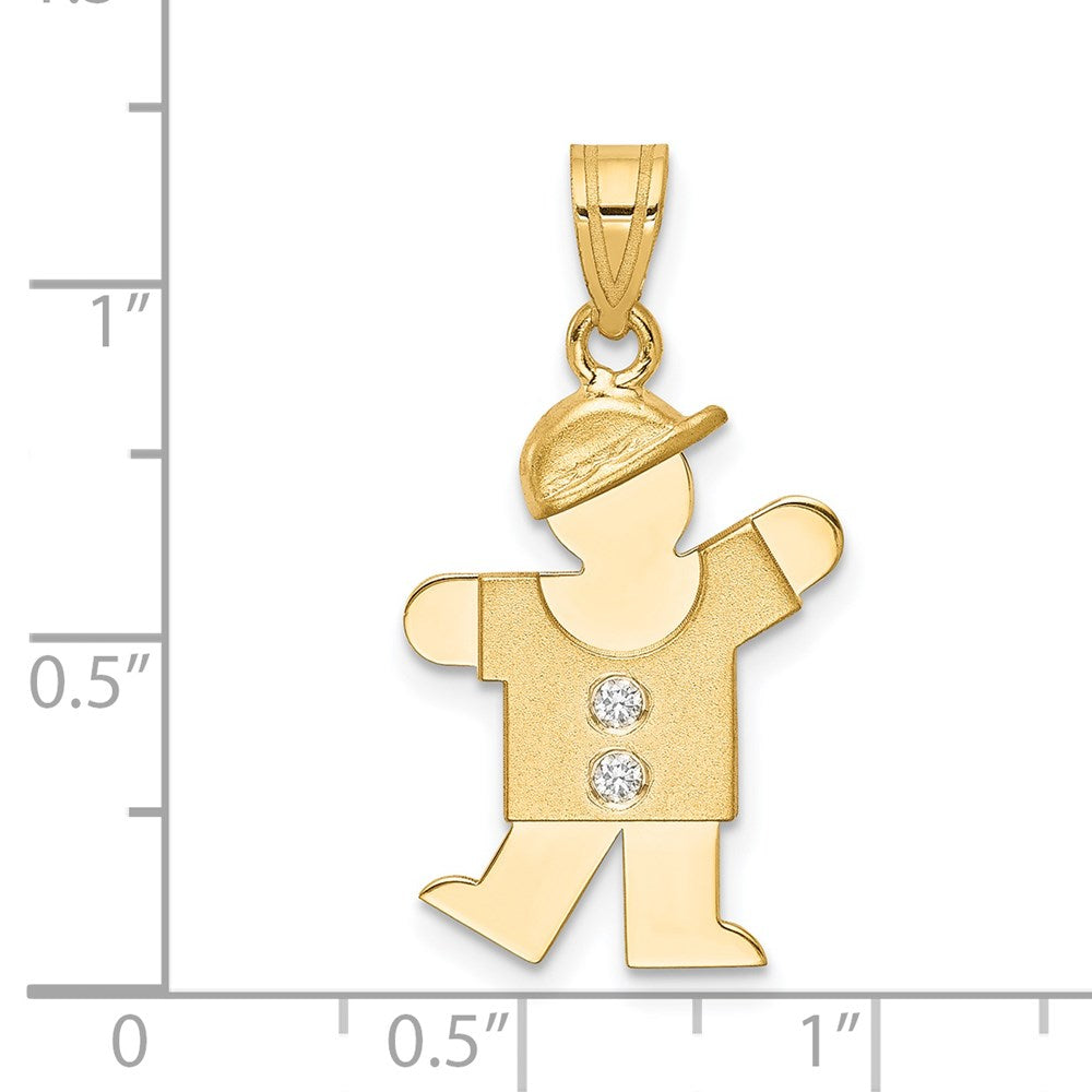 14k VS Diamond Pendant