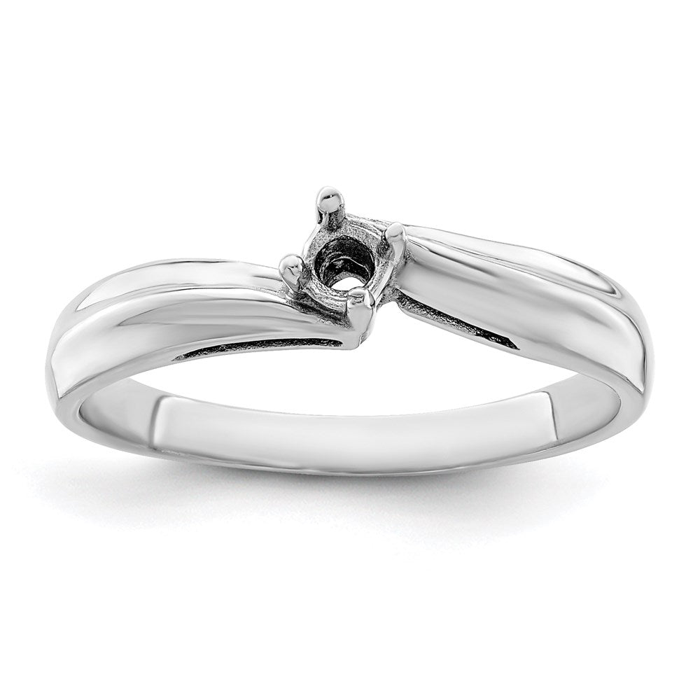 Sterling Silver Rhodium-plated Family Jewelry Ring