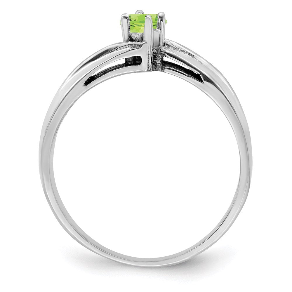 Sterling Silver Rhodium-plated Family Jewelry Ring