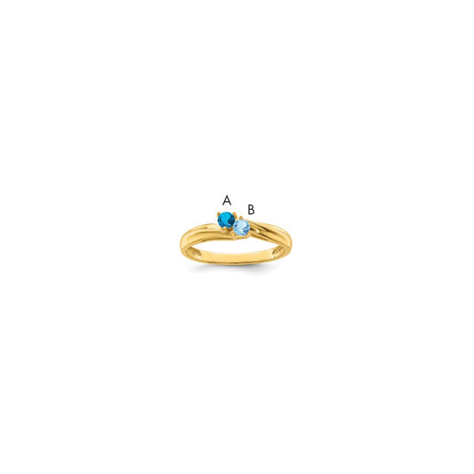 14k Family Jewelry Ring