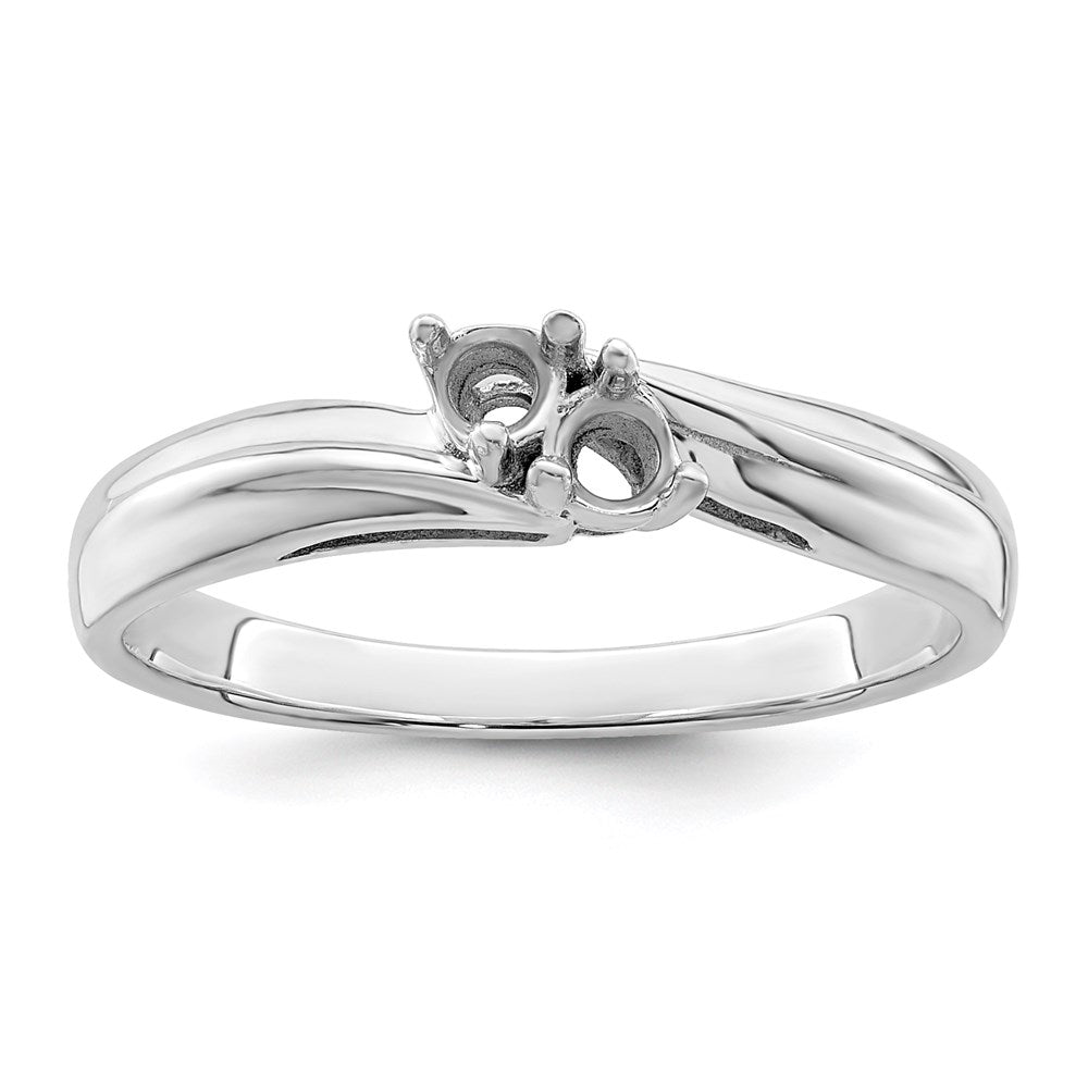Sterling Silver Rhodium-plated Family Jewelry Ring