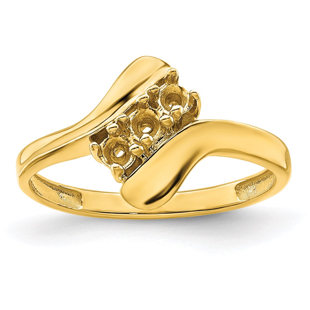 14k Synthetic Family Jewelry Ring