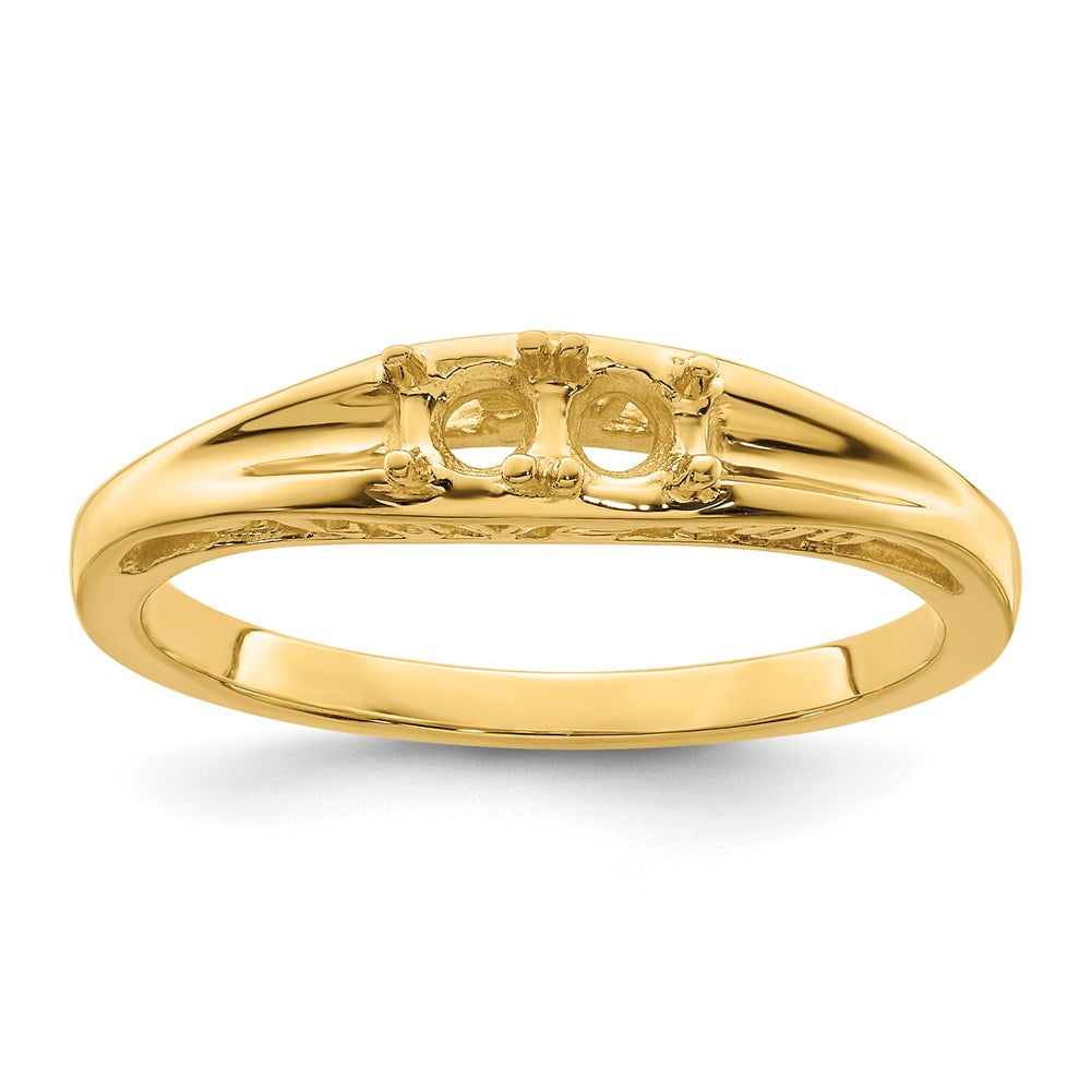 14k Synthetic Family Jewelry Ring