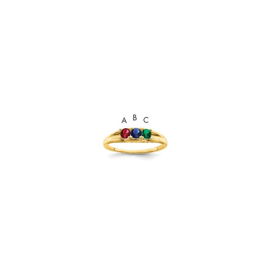 14k Family Jewelry Ring