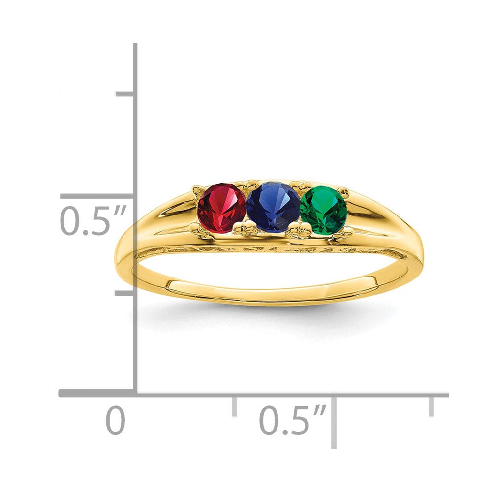 14k Family Jewelry Ring