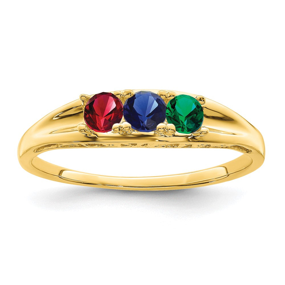 14k Family Jewelry Ring