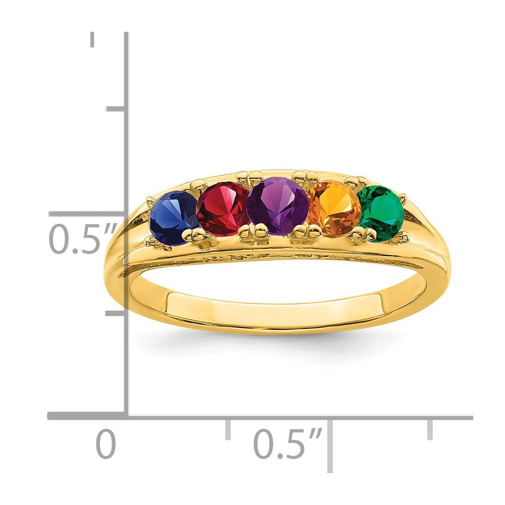 14k Family Jewelry Ring