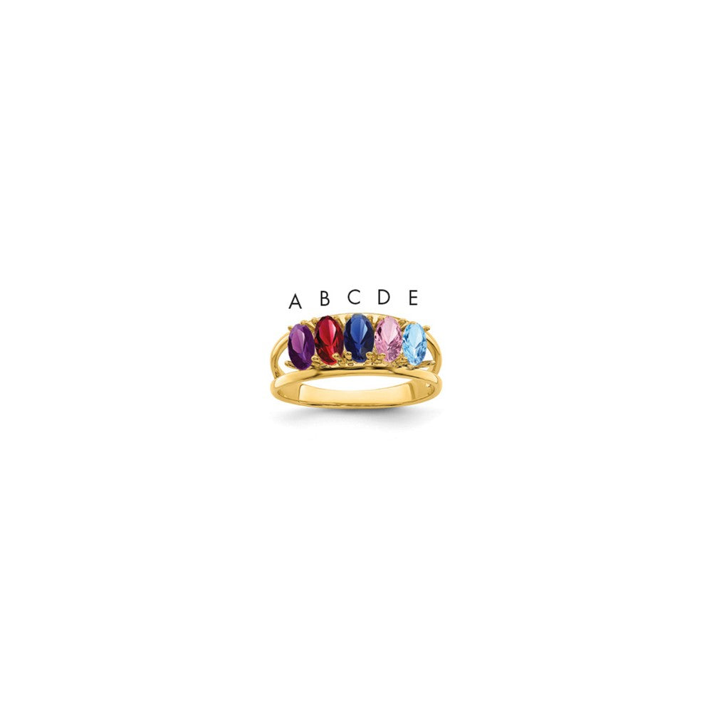 14k Family Jewelry Ring