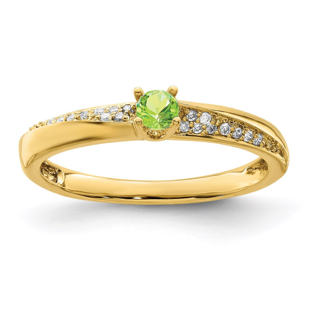 14K Family Jewelry Diamond Semi-Set Ring