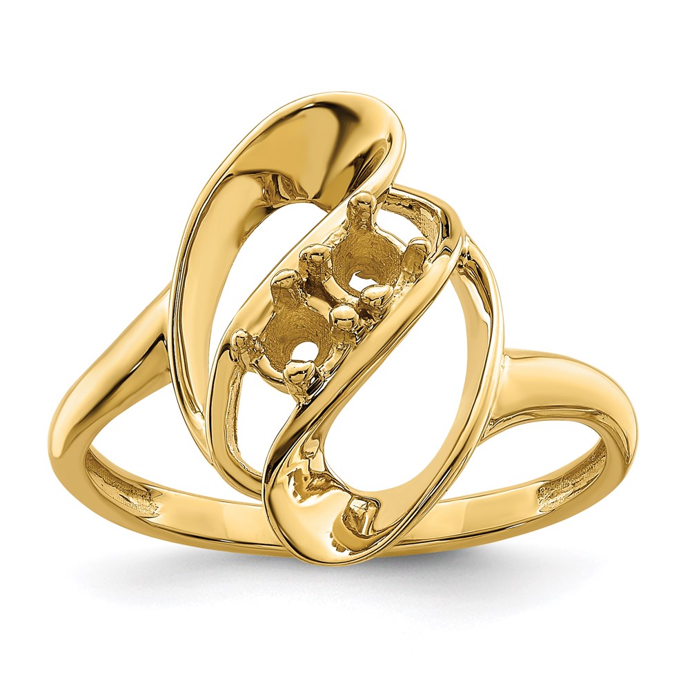 14k Synthetic Family Jewelry Ring