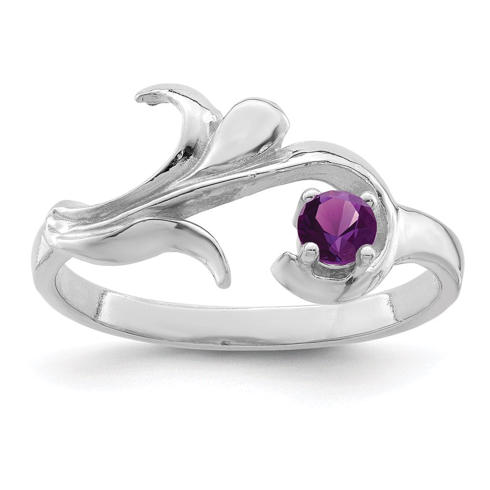 14k White Gold 3mm Genuine Family Jewelry Ring