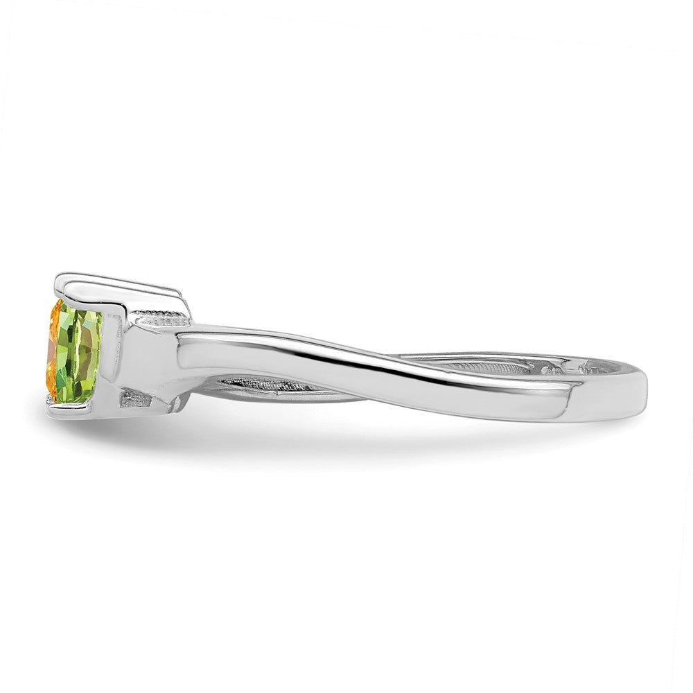 14k White Gold Genuine Family Jewelry Ring
