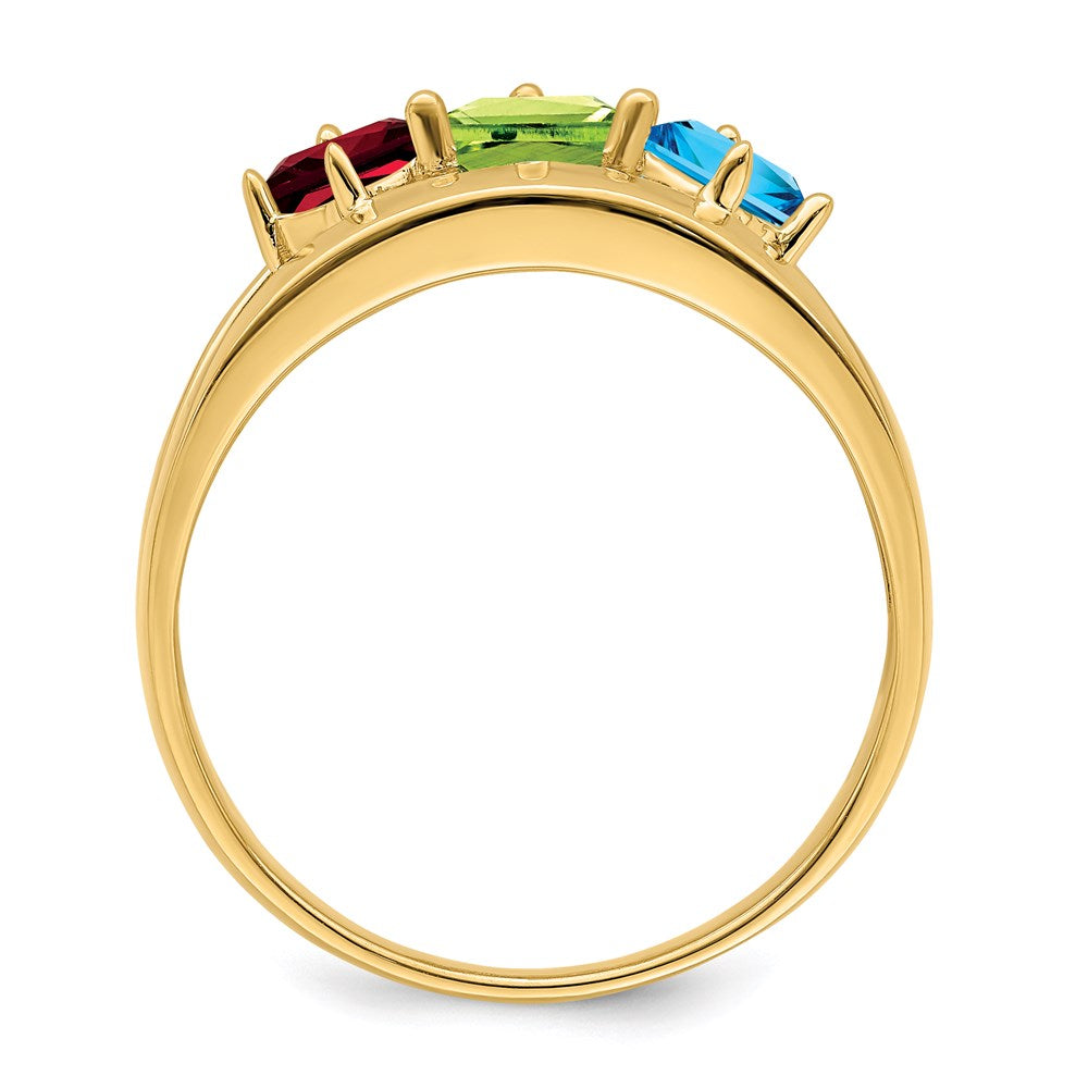 14k Genuine Family Jewelry Ring
