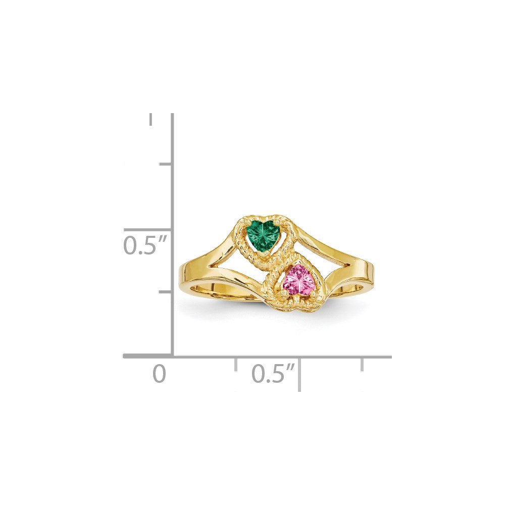14k Genuine Family Jewelry Ring