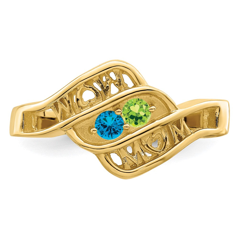 14k Genuine Family Jewelry Ring