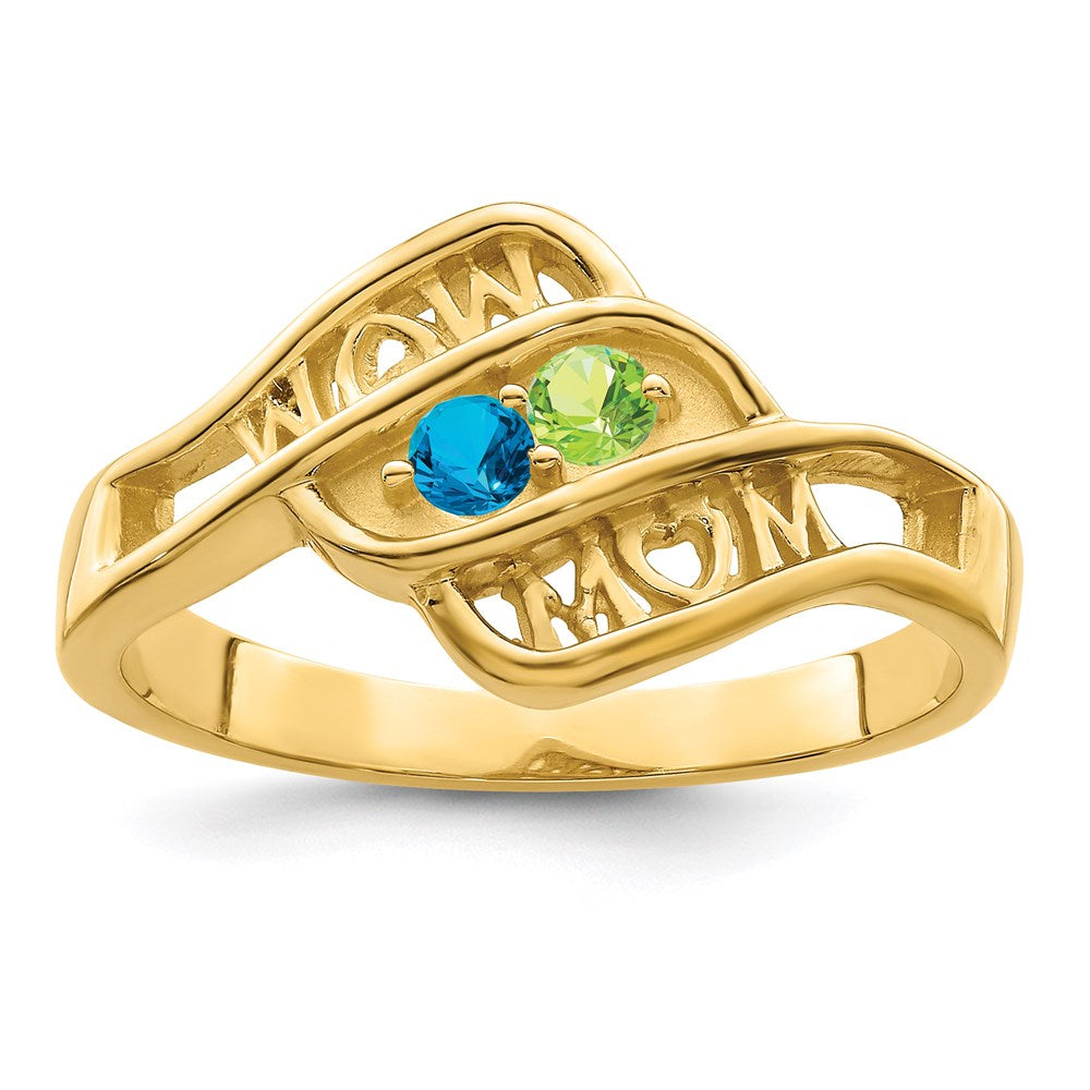 14k Genuine Family Jewelry Ring