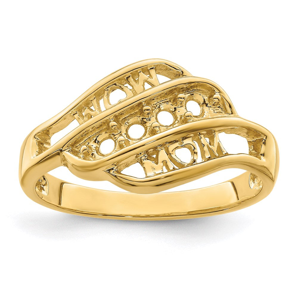 14k Genuine Family Jewelry Ring