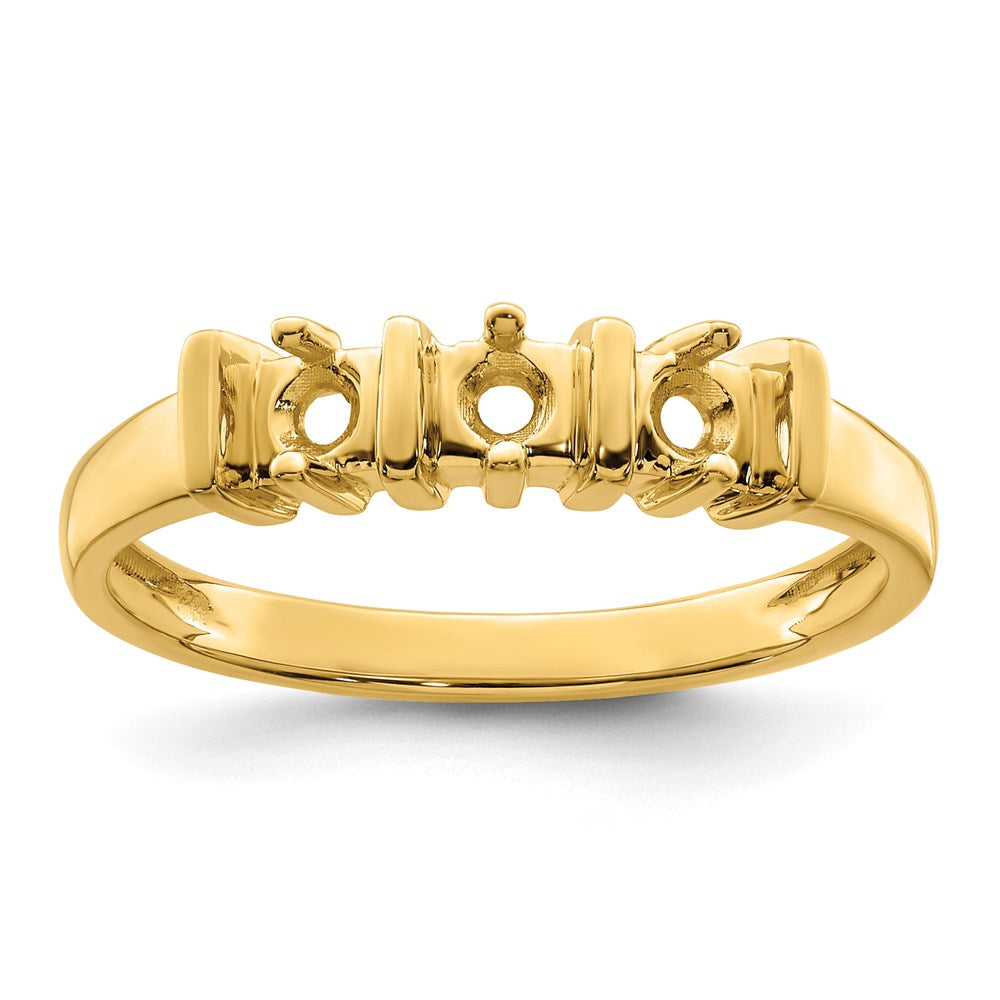 14k Synthetic Family Jewelry Ring