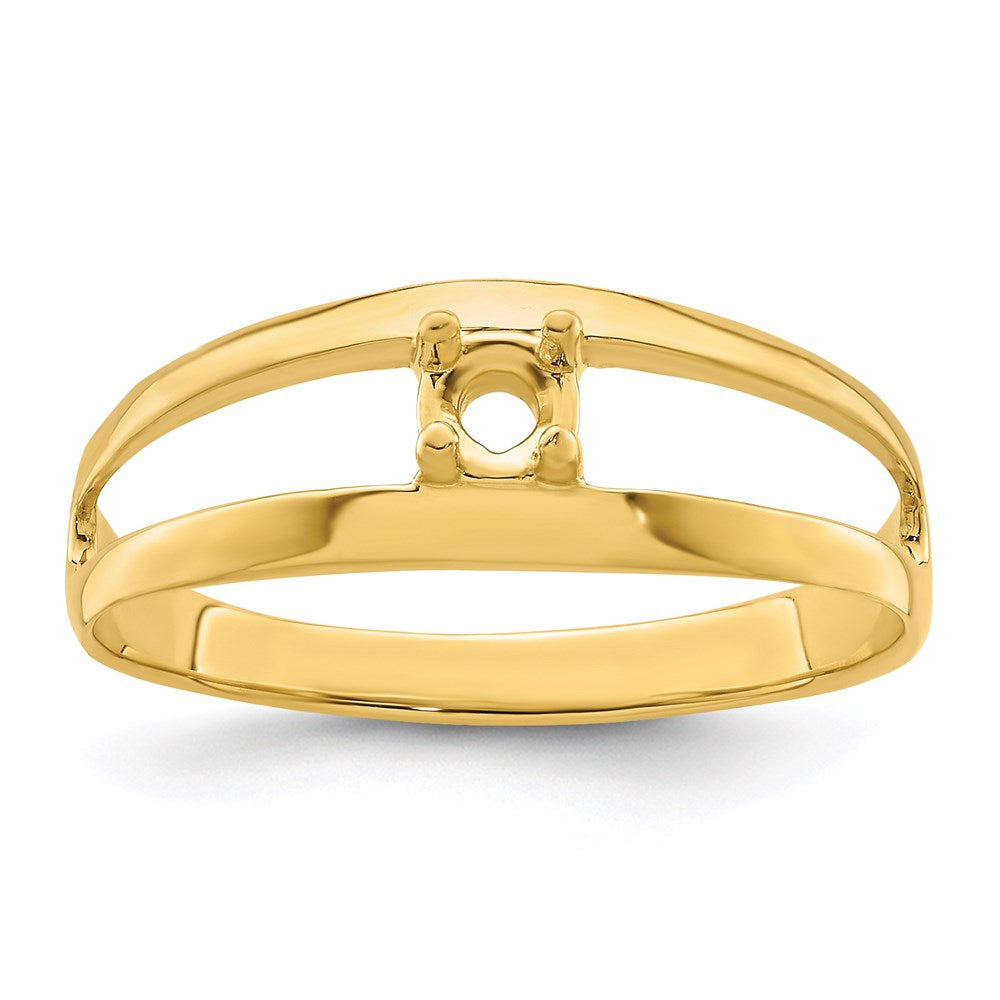 14k Synthetic Family Jewelry Ring