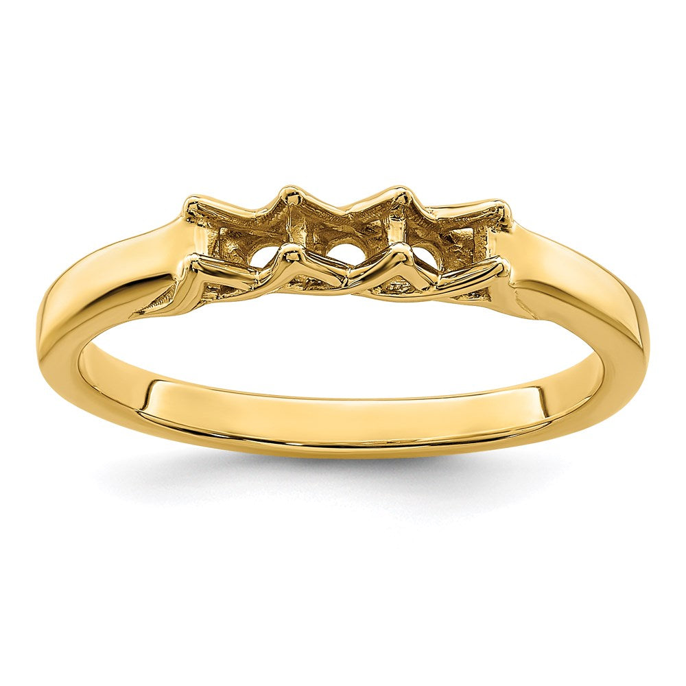 14k Synthetic Family Jewelry Ring