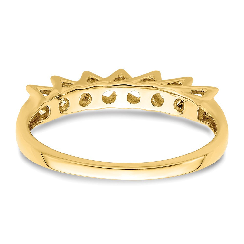 14k Genuine 6 Stone Mother's Ring